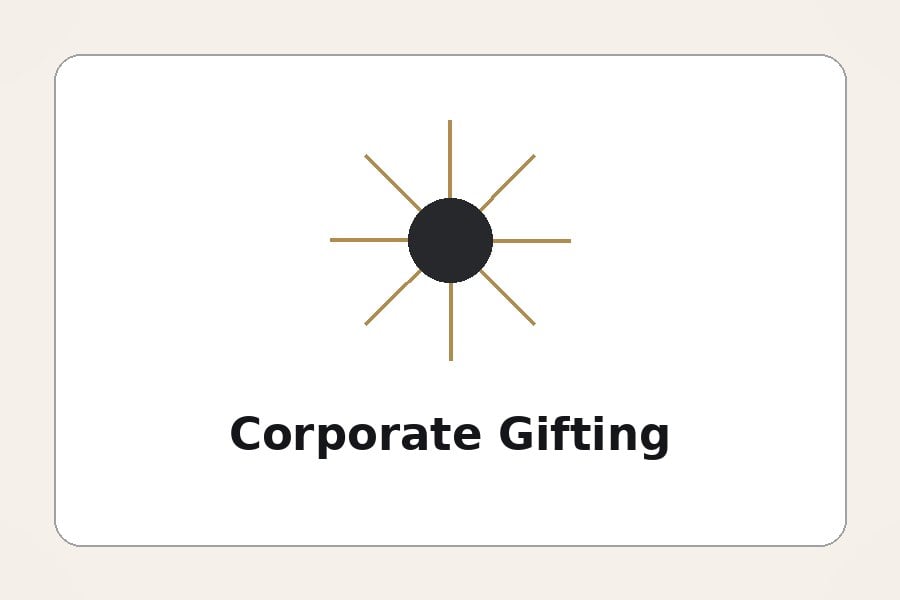 Glass-top wooden watch box presented as a generic corporate award
