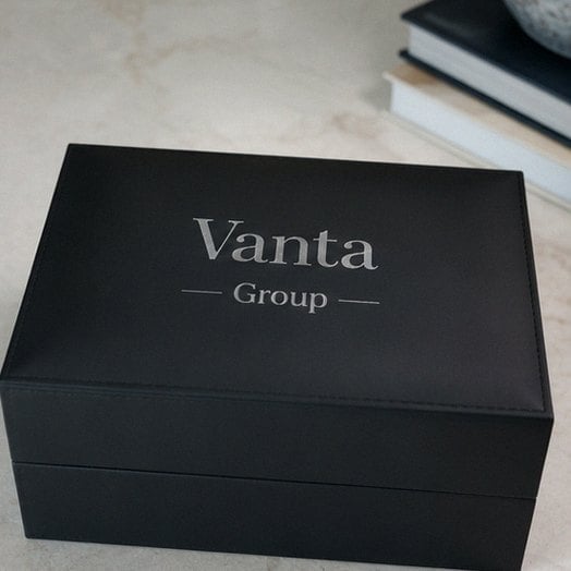Watch boxes with logo — customer photo